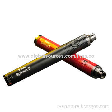 Variable Voltage Vision Spinner 2 E Cigarette Batteries with 1,600mAh Capacity